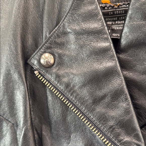 Women’s leather Harley vest - Picture 3 of 7